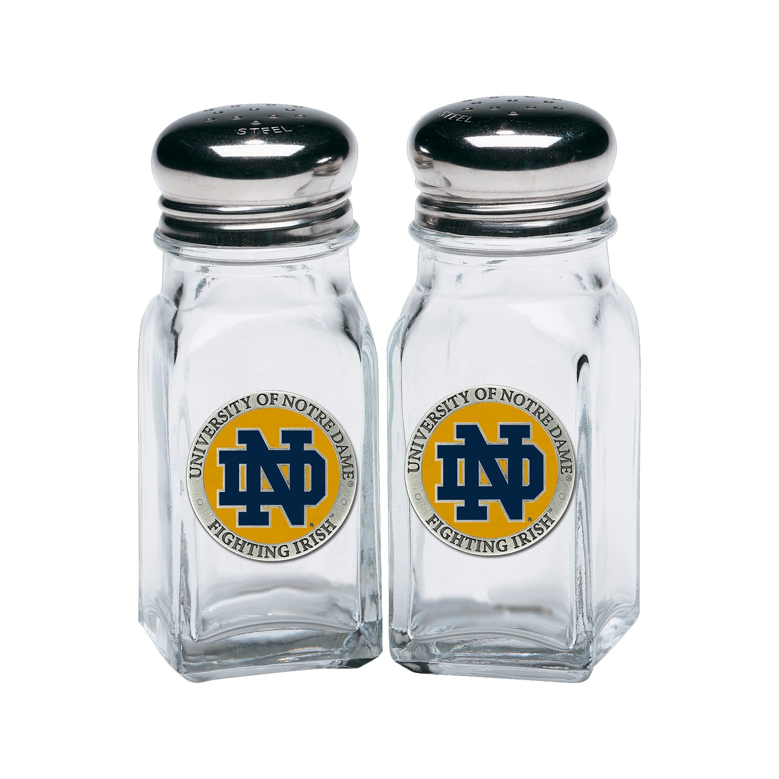 Amazon.com: Heritage Pewter Notre Dame Salt and Pepper Shaker Set